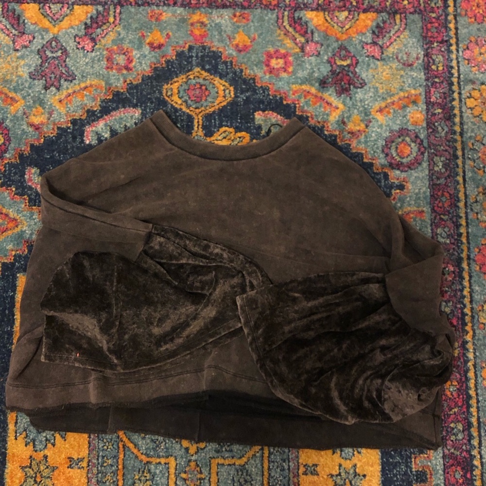 Free People Glorious Sleeve Cropped sweatshirt - Picture 4 of 7